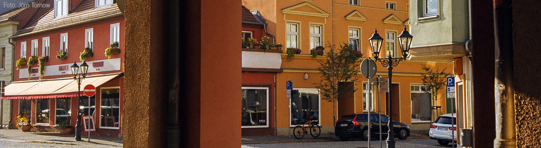 Beeskow am Marktplatz