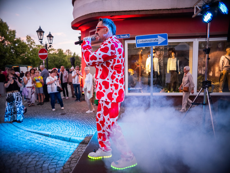 Ronni Romantig bei der Langen Nacht