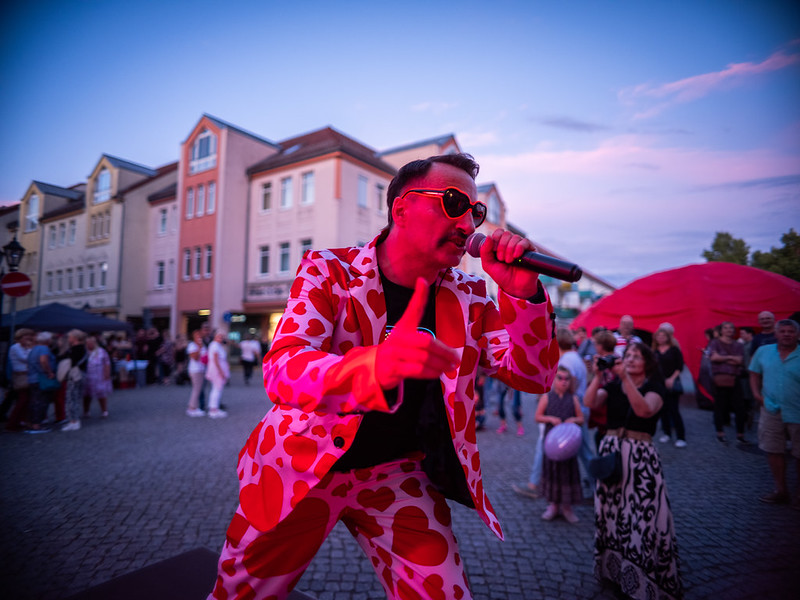 Ronni Romantig bei der Langen Nacht